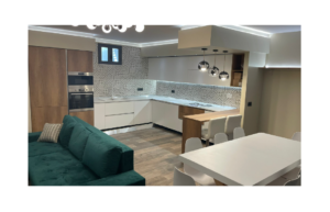 Prezioso Casa Cucina Infinity di Stosa a casa di Federica e Lorenzo