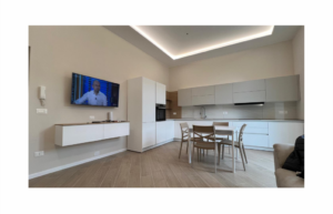 Una cucina Infinity di Stosa a casa di Alessandra ed Andrea