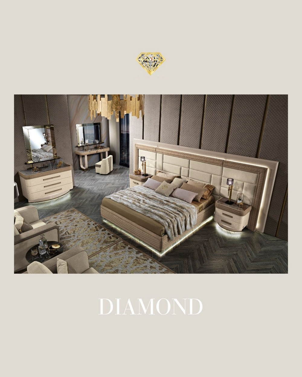 Letti Matrimoniali Classico 7 DIAMOND MOBIL PIU LUXURY 9 1