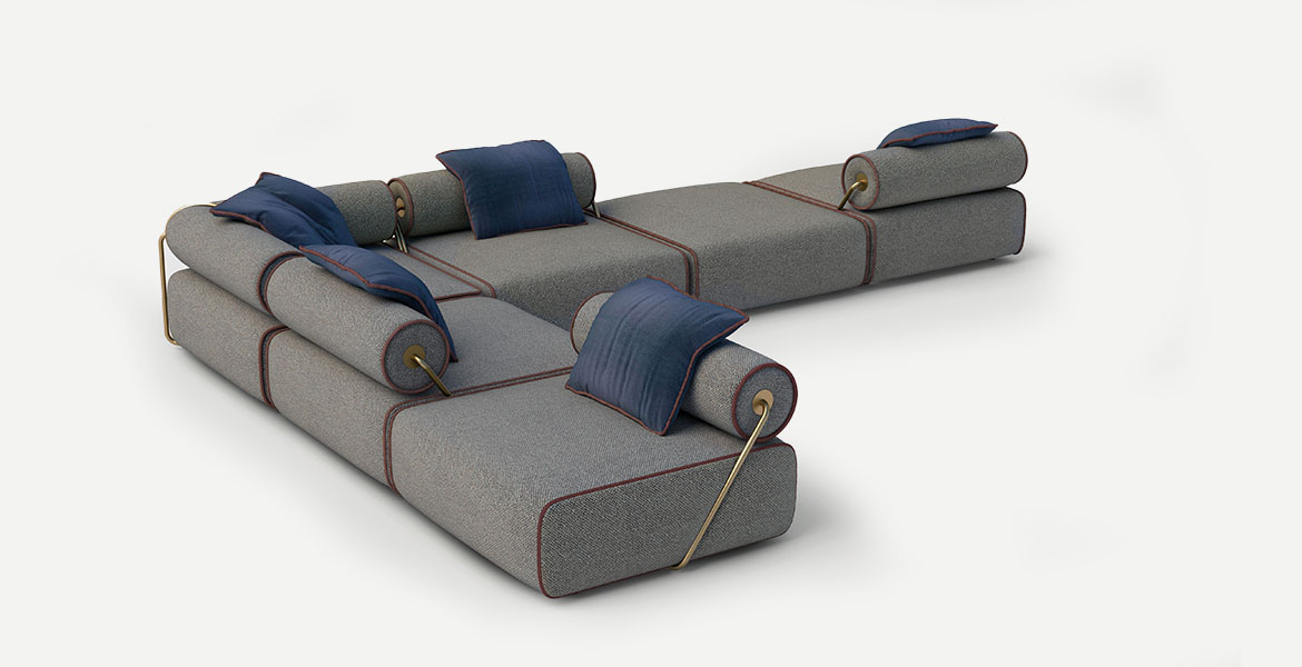 Levante di Pianca: il divano modulare che rivoluziona il modo di vivere il living 2 LEVANTE PIANCA 3