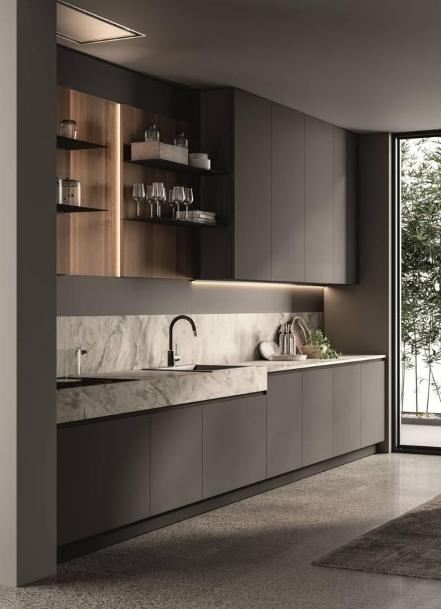 Cucine Moderne Lineari: Eleganza e Funzionalità in un’unica Parete 3 12c4e052877078643ee251e06c210965