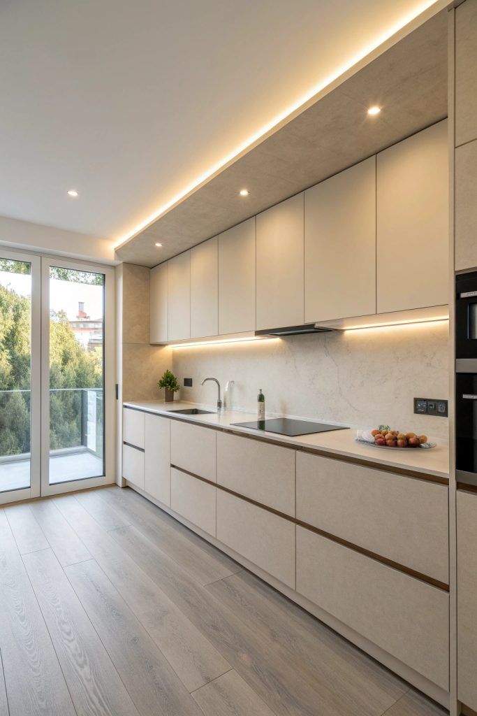 Cucine Moderne Lineari: Eleganza e Funzionalità in un’unica Parete 1 1eba9f1b088be65163e7d387a2b4f2cc